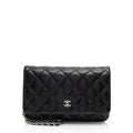 Chanel Lambskin Classic Wallet on Chain (SHF-zqvIju)