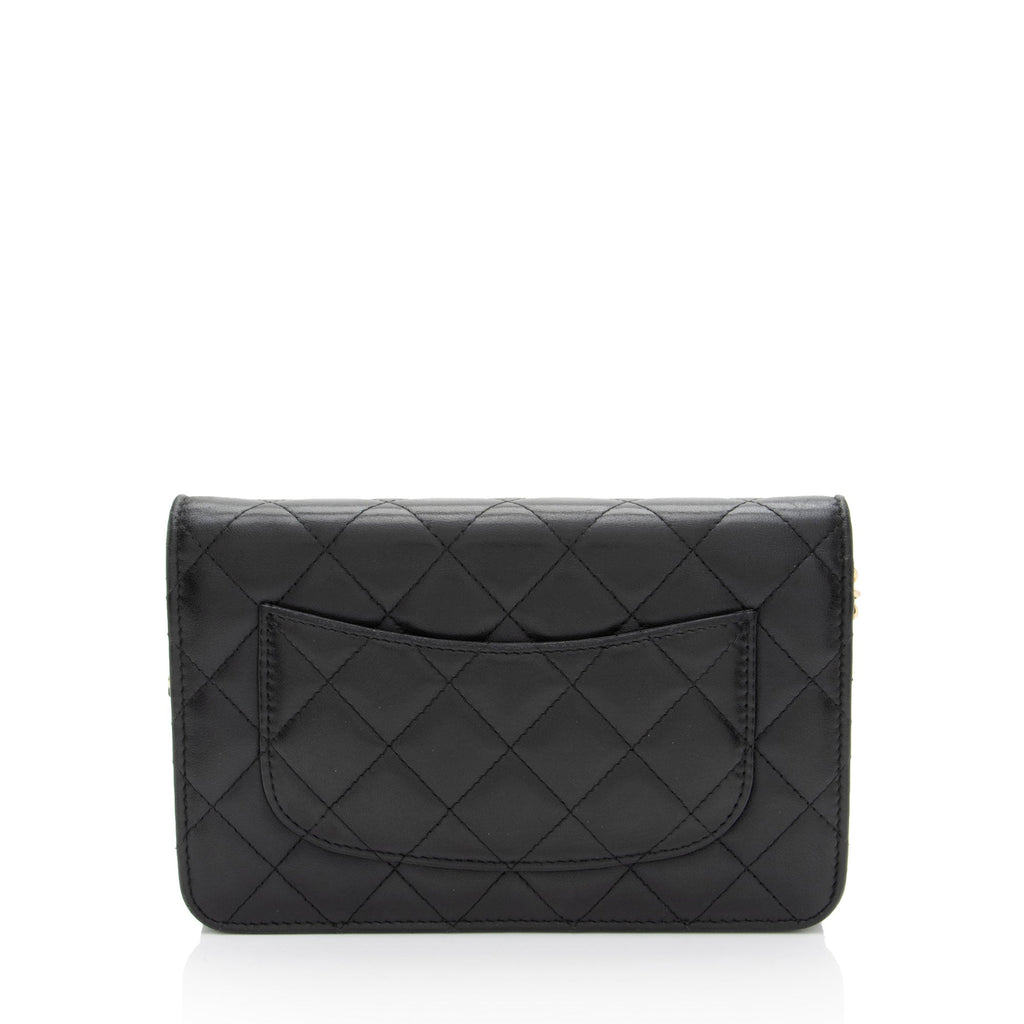 Chanel Lambskin Classic Wallet on Chain