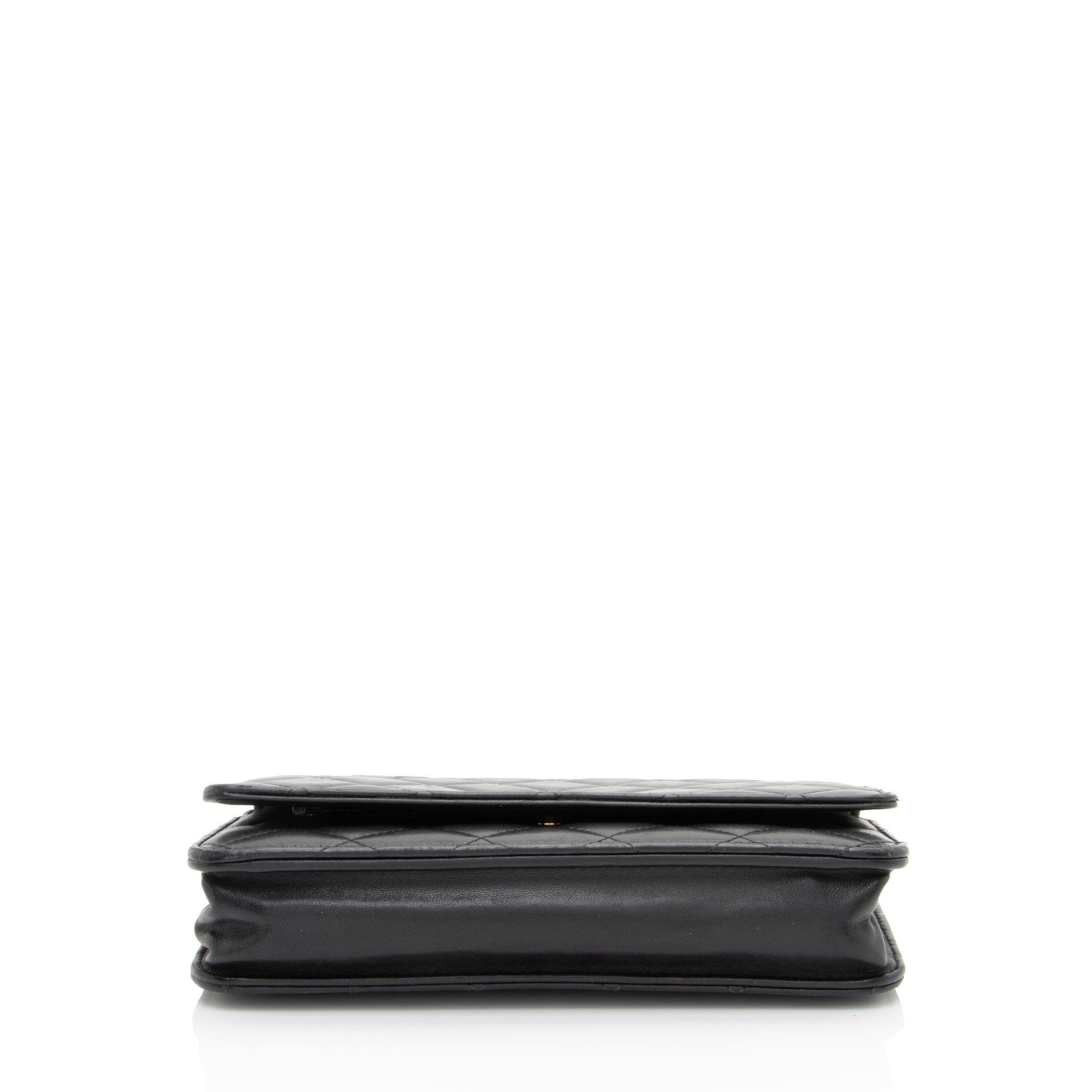 Chanel Lambskin Classic Wallet on Chain
