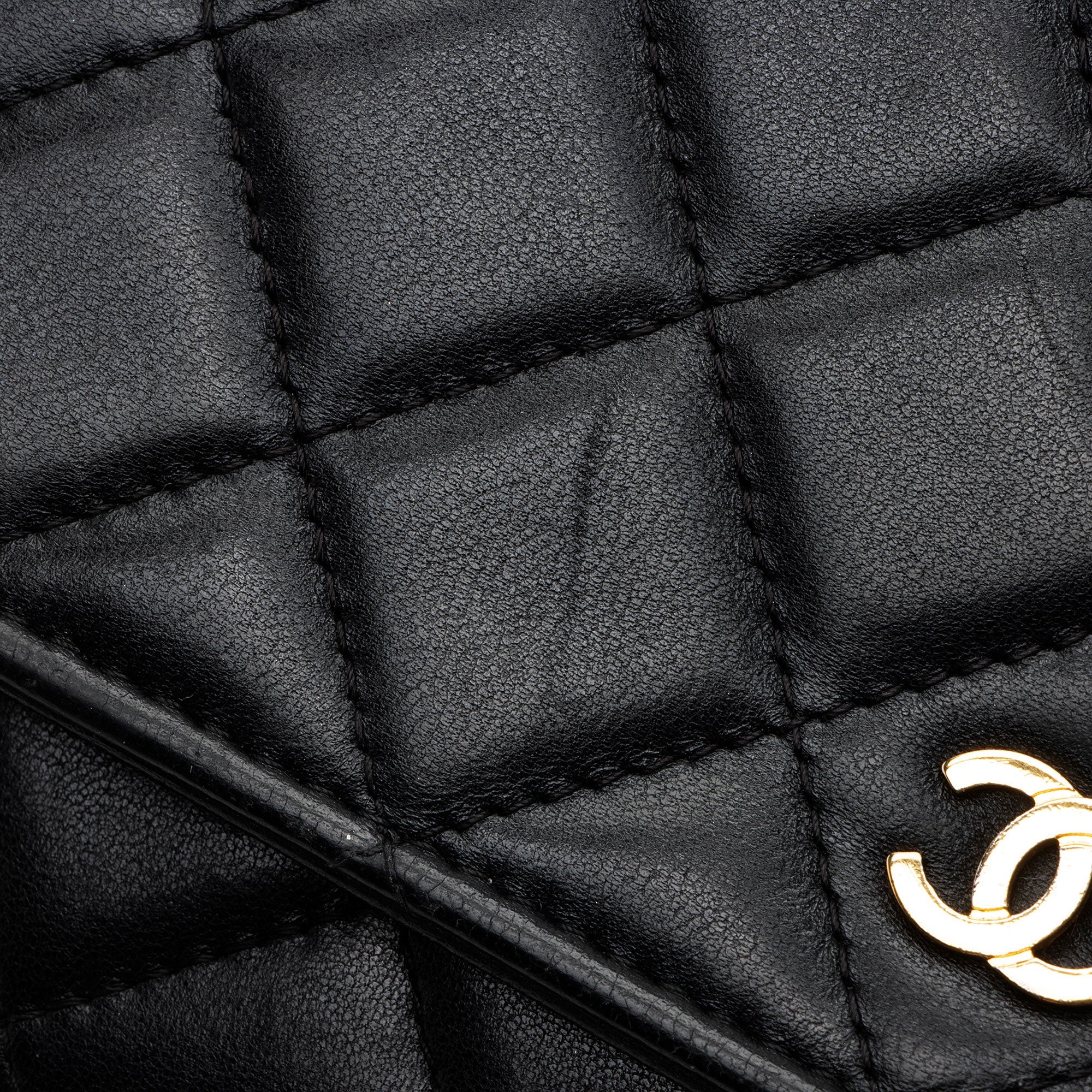Chanel Lambskin Classic Wallet on Chain