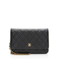 Chanel Lambskin Classic Wallet on Chain