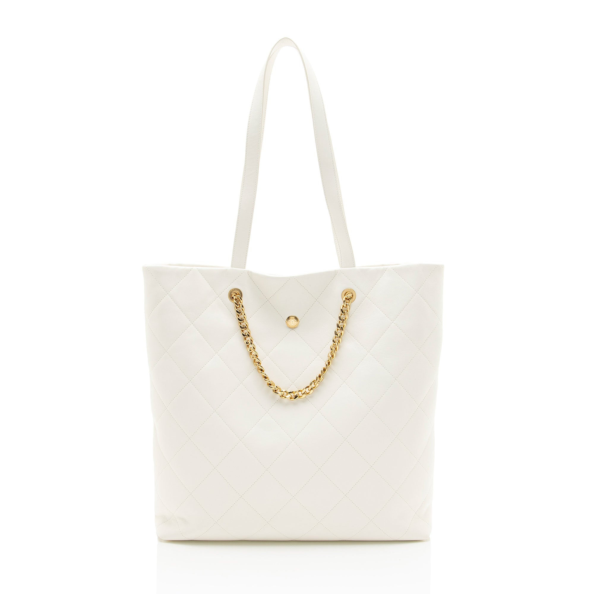 Chanel Lambskin Club Monaco Large Shopping Tote