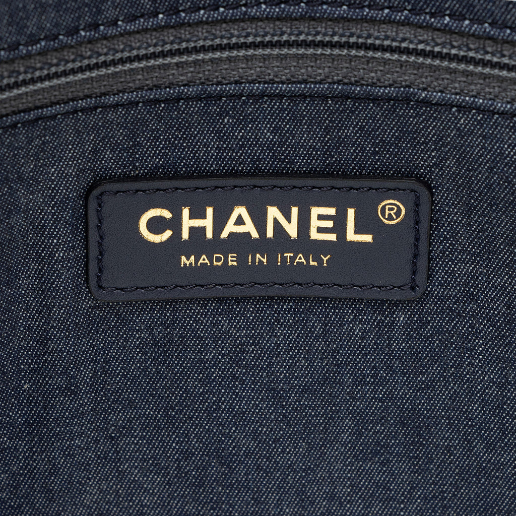 Chanel Lambskin Club Monaco Large Shopping Tote