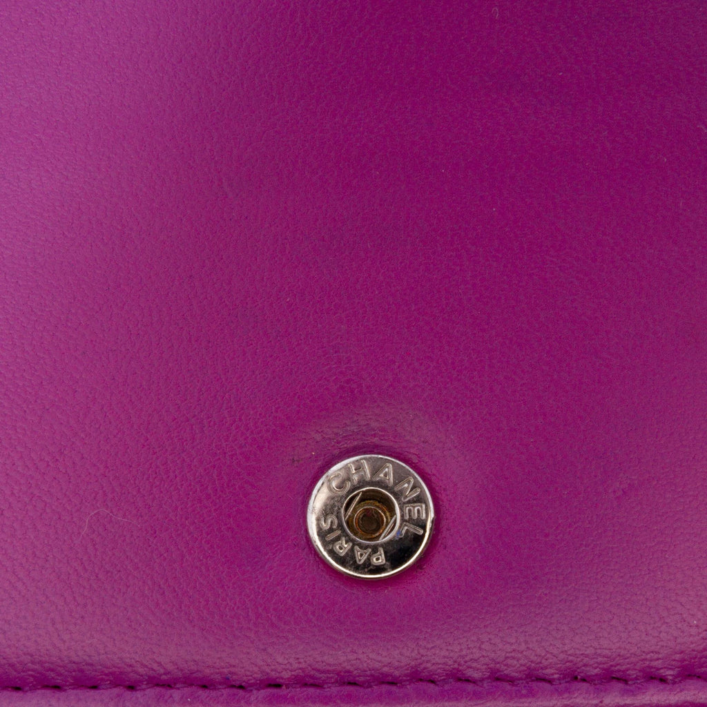 Chanel Lambskin Coco Boy Wallet On Chain