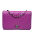 Chanel Lambskin Coco Boy Wallet On Chain