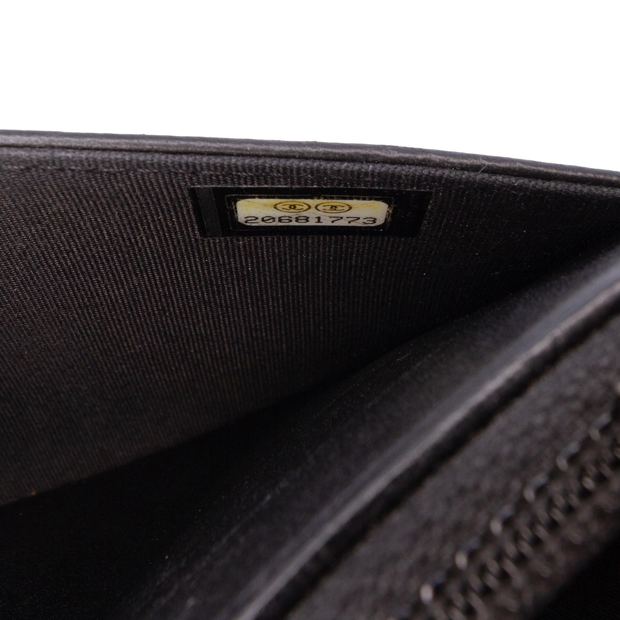 Chanel Lambskin Coco Boy Wallet On Chain