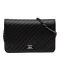Chanel Lambskin Coco Boy Wallet On Chain