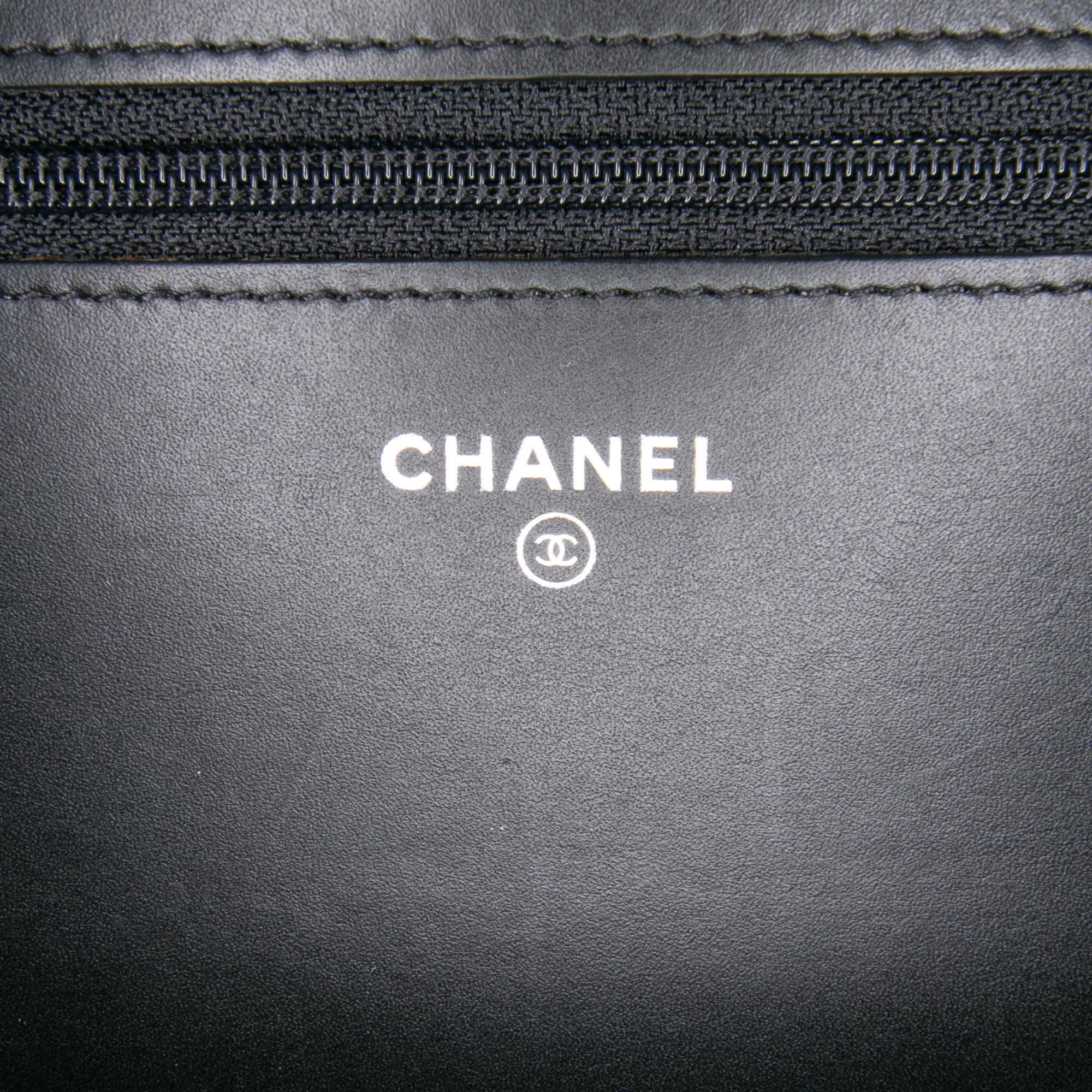 Chanel Lambskin Coco Boy Wallet On Chain
