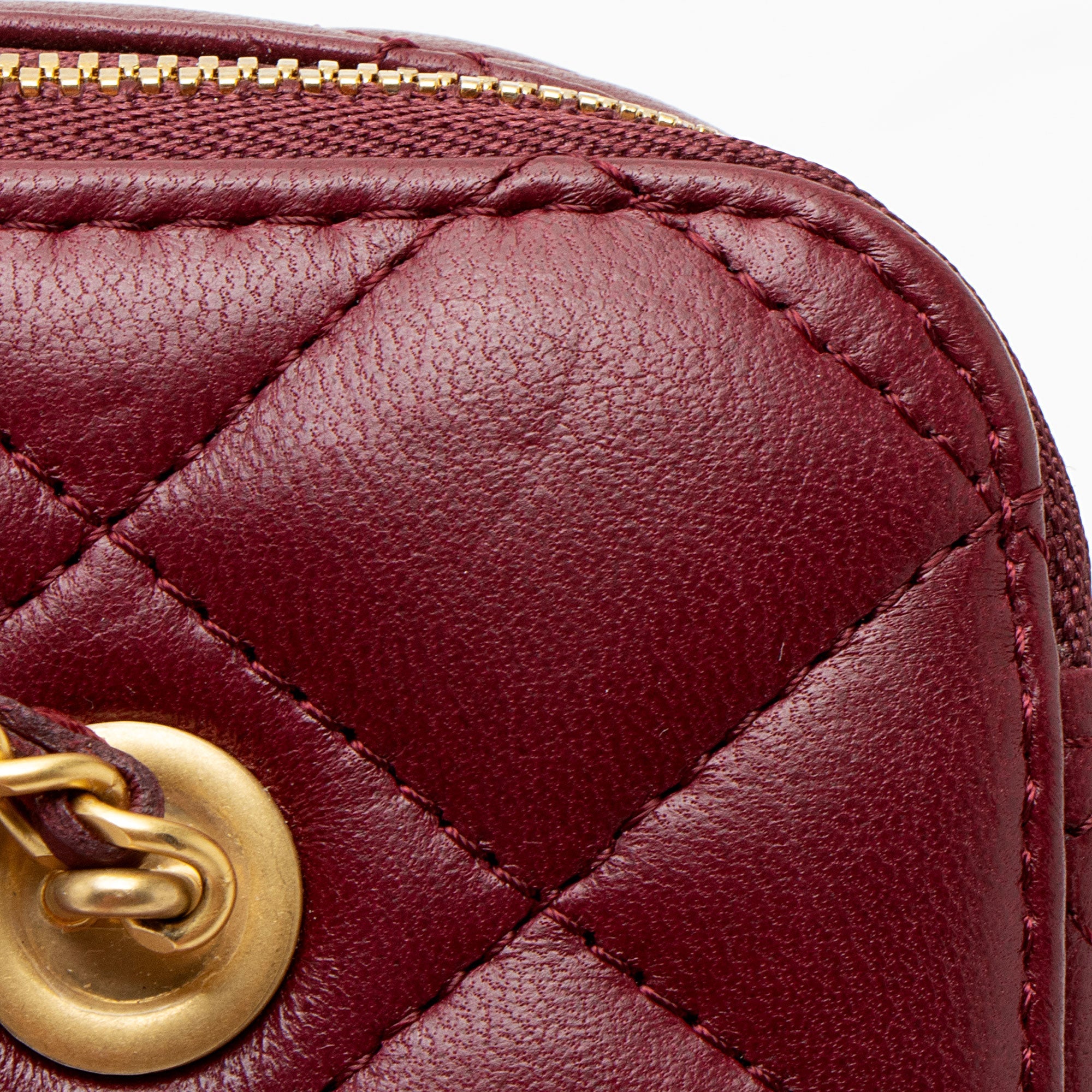 Chanel Lambskin Coco Hearts Small Vanity Case