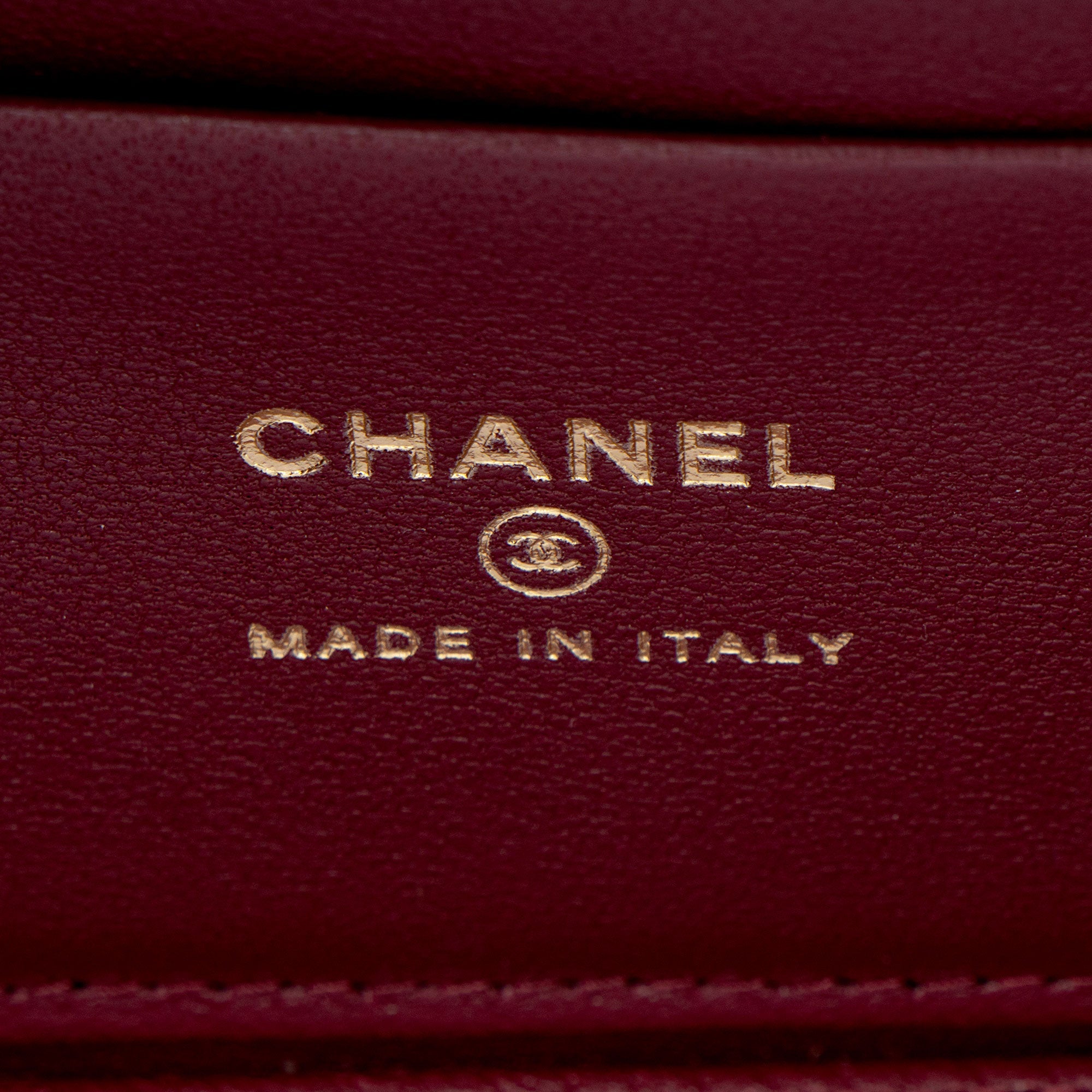Chanel Lambskin Coco Hearts Small Vanity Case