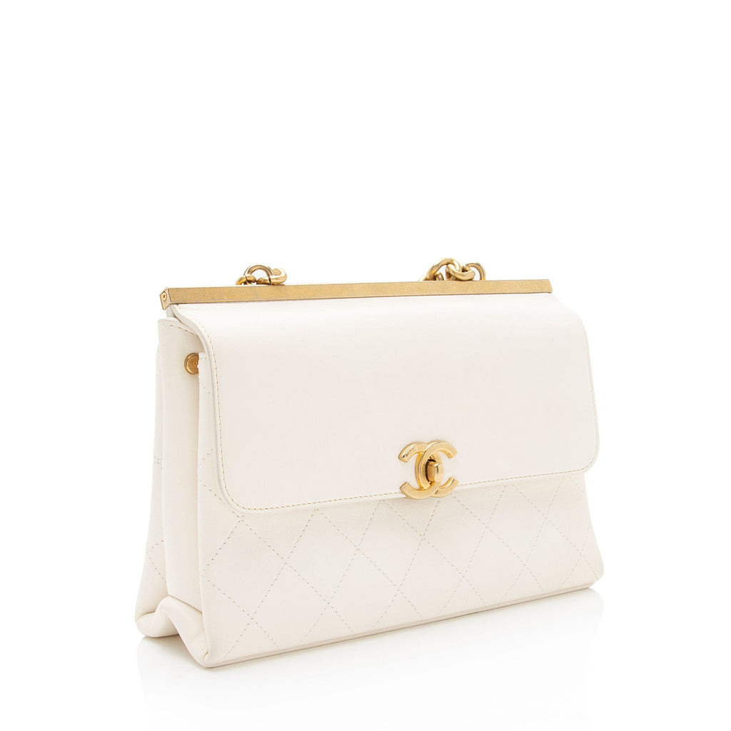 Chanel Lambskin Coco Lux Small Flap Bag (SHF-48E89g)
