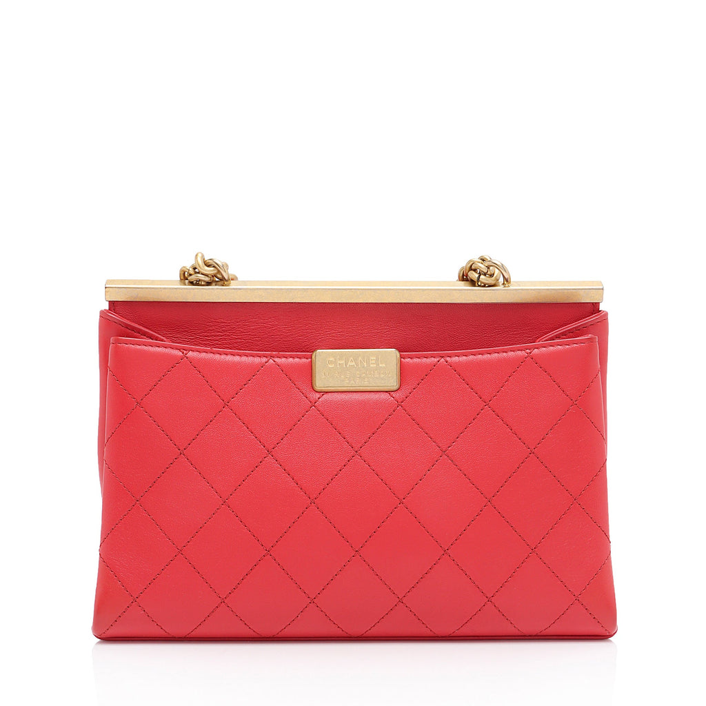 Chanel Lambskin Coco Lux Small Flap Bag