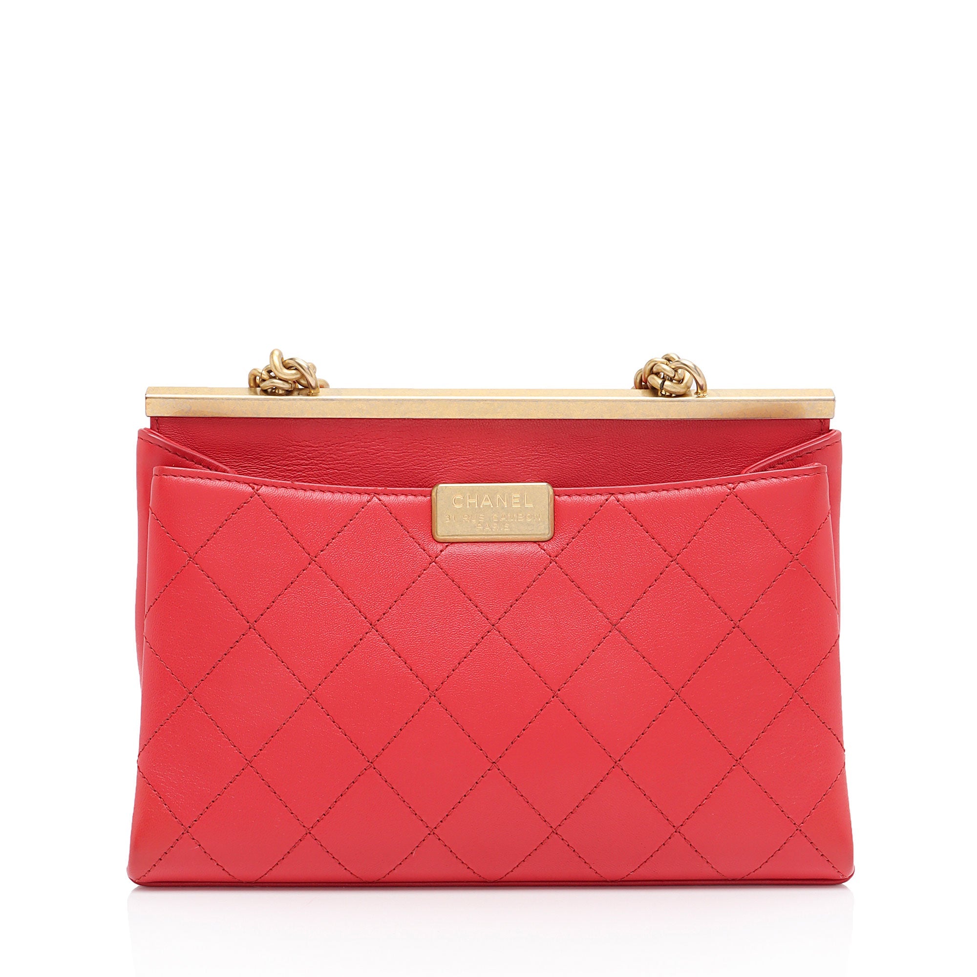 Chanel Lambskin Coco Lux Small Flap Bag