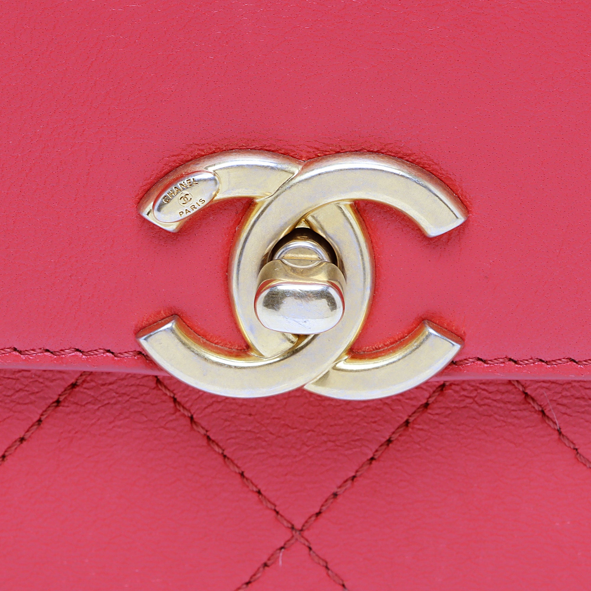 Chanel Lambskin Coco Lux Small Flap Bag