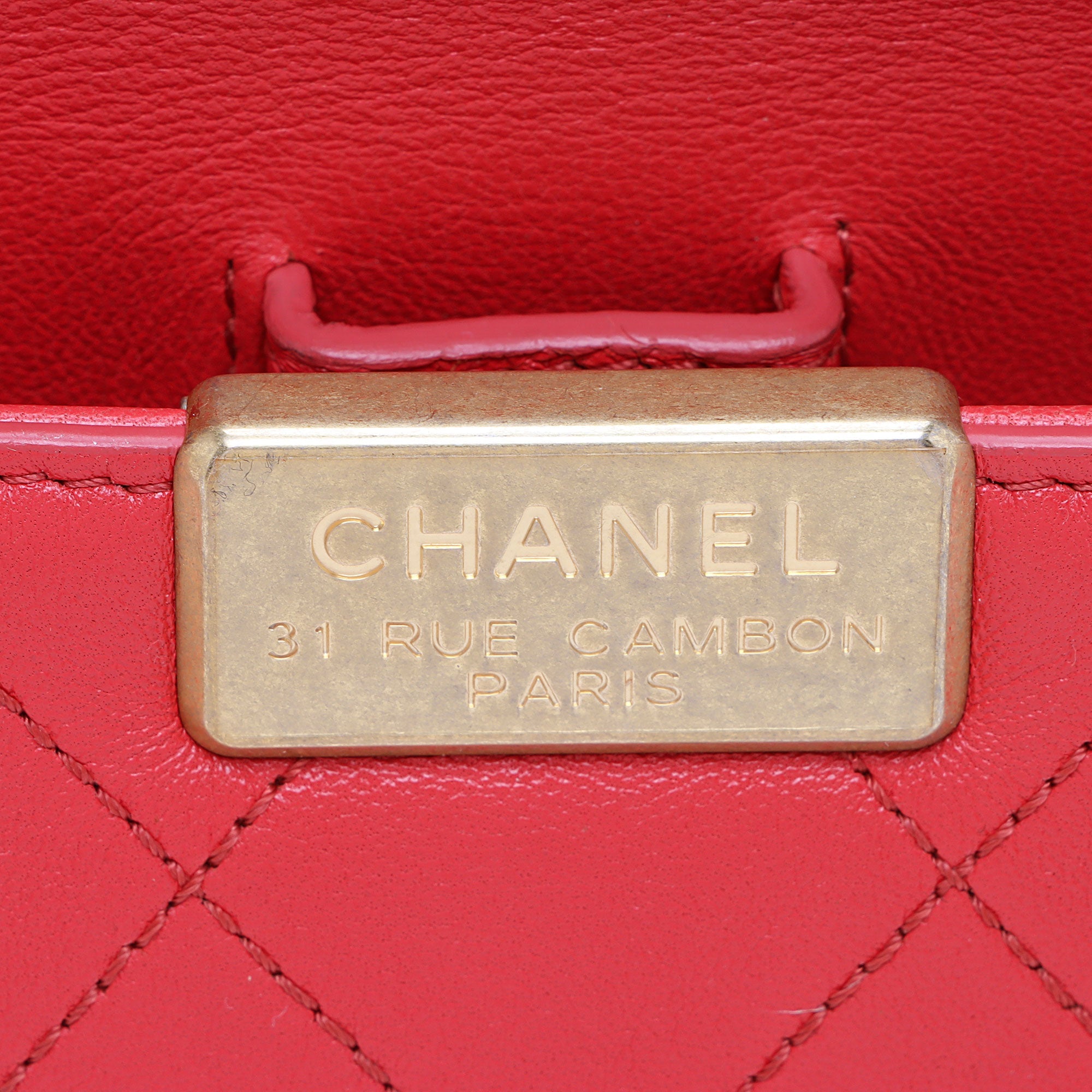 Chanel Lambskin Coco Lux Small Flap Bag