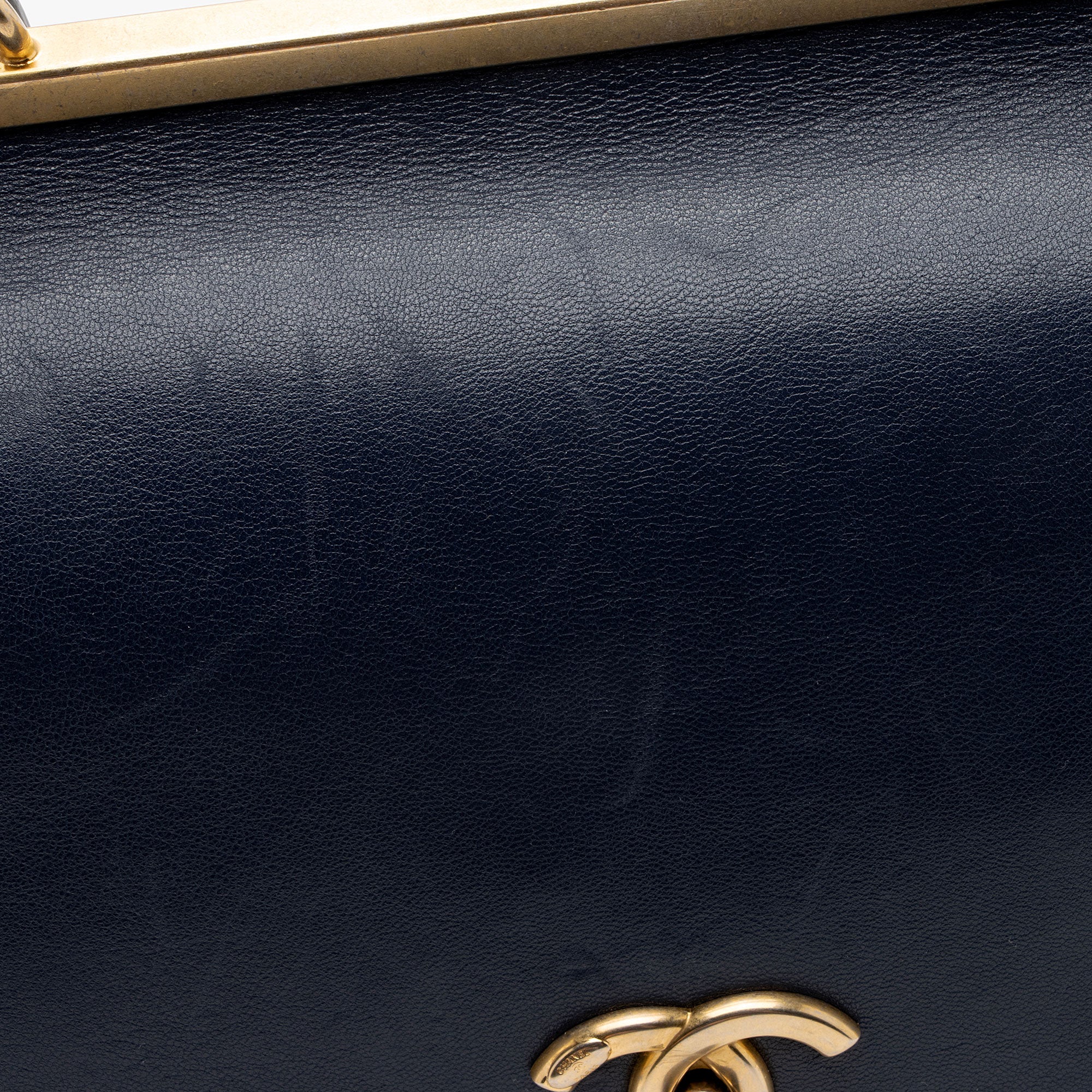 Chanel Lambskin Coco Lux Top Handle Flap Bag (SHF-E3U0SX)