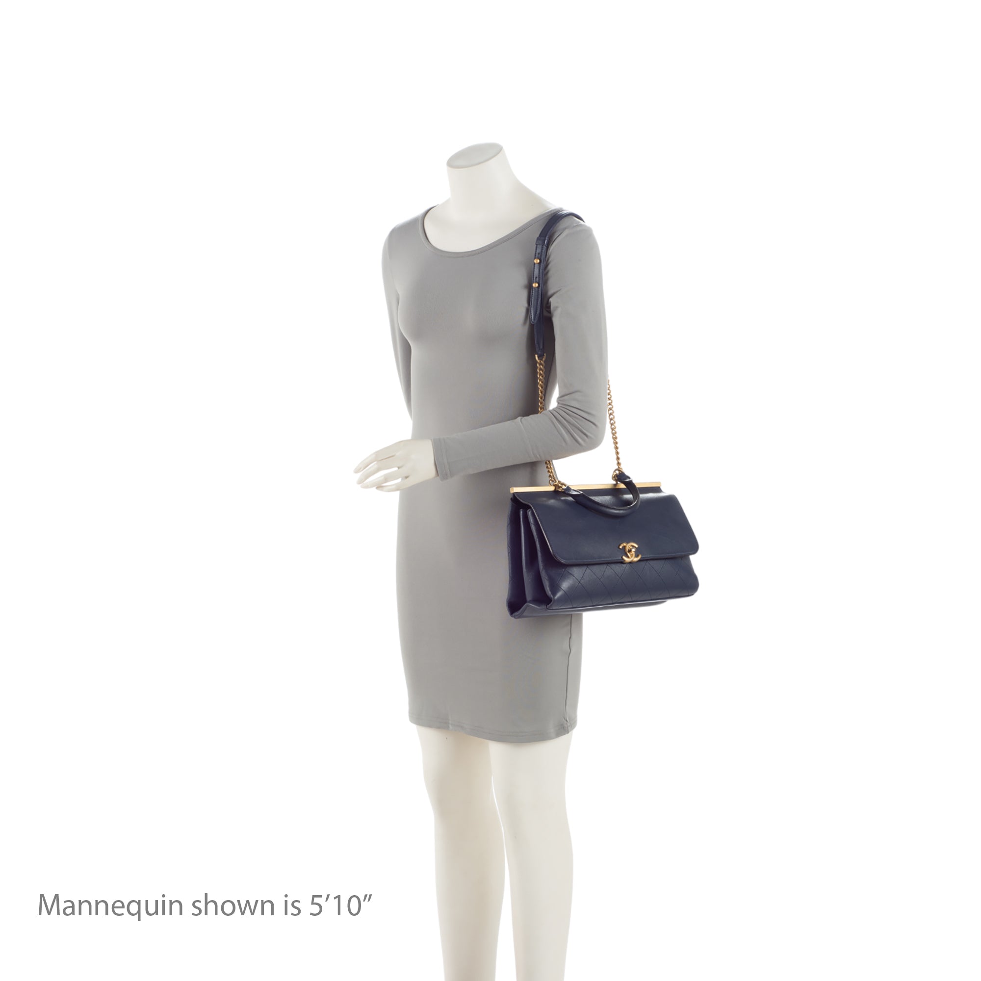 Chanel Lambskin Coco Lux Top Handle Flap Bag (SHF-E3U0SX)