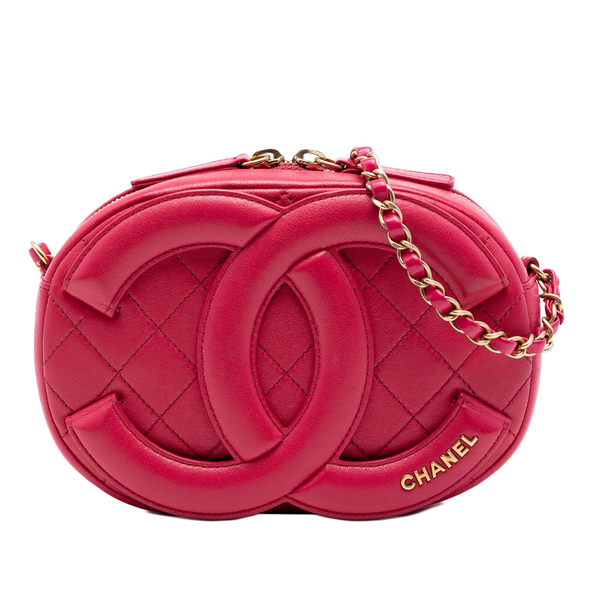 Chanel Lambskin Coco Midnight Camera Bag