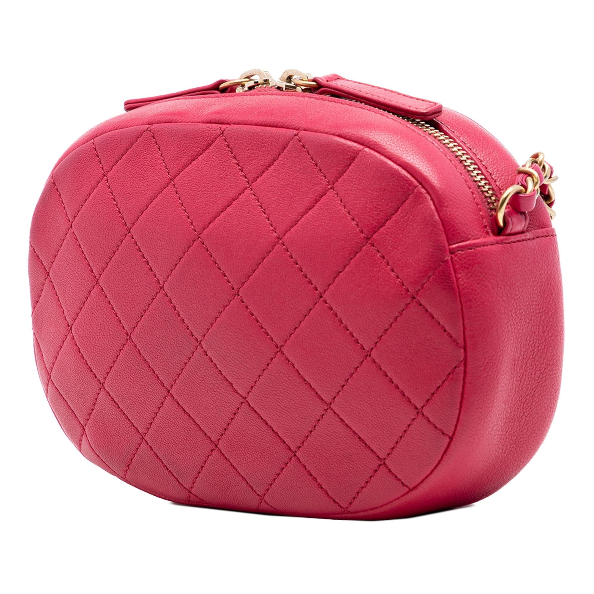 Chanel Lambskin Coco Midnight Camera Bag