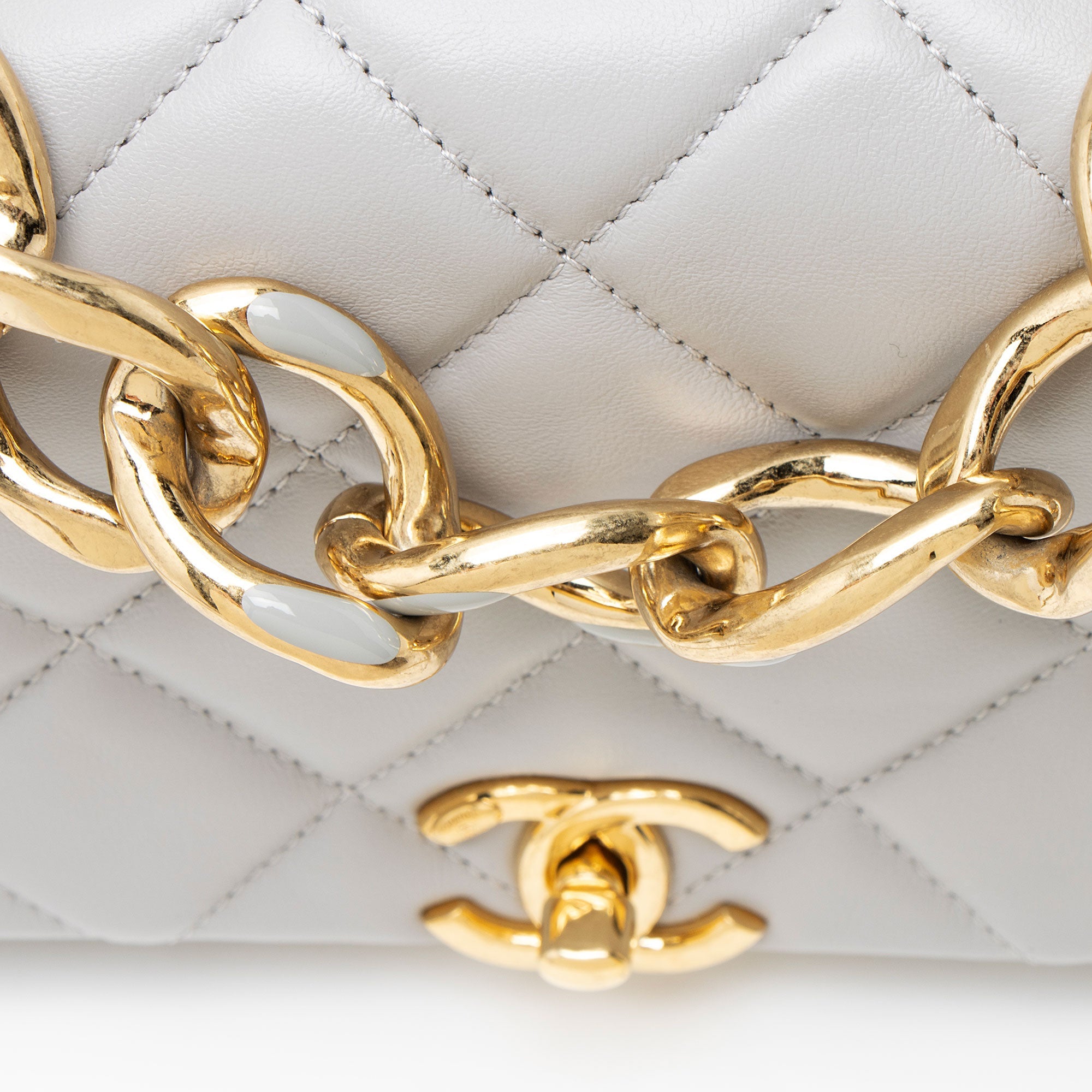 Chanel Lambskin Color Match Small Flap Bag