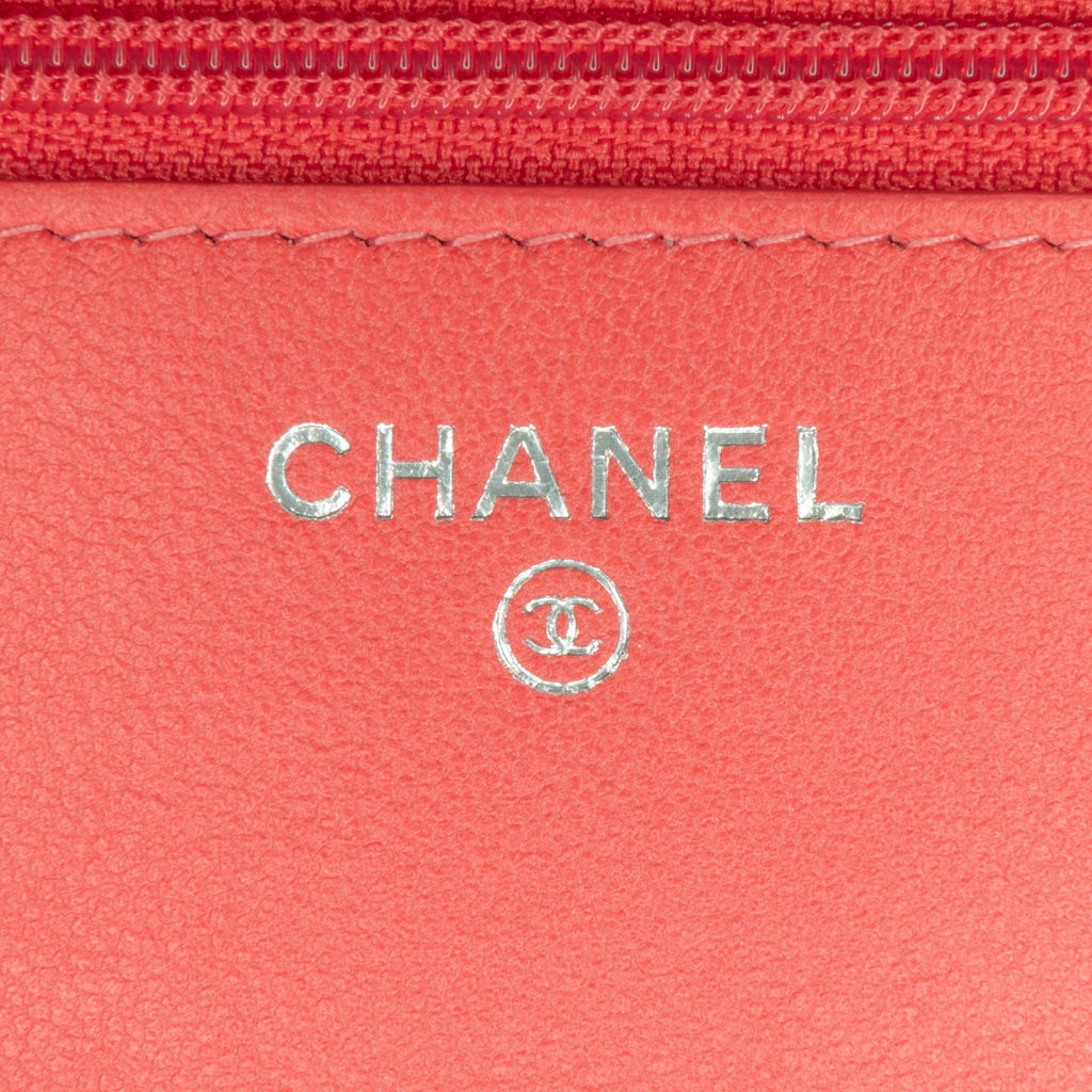 Chanel Lambskin Color Pop CC Wallet On Chain (SHG-pah7rE)