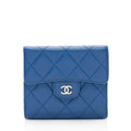 Chanel Quilted Lambskin CC Compact Wallet (SHF-19448)
