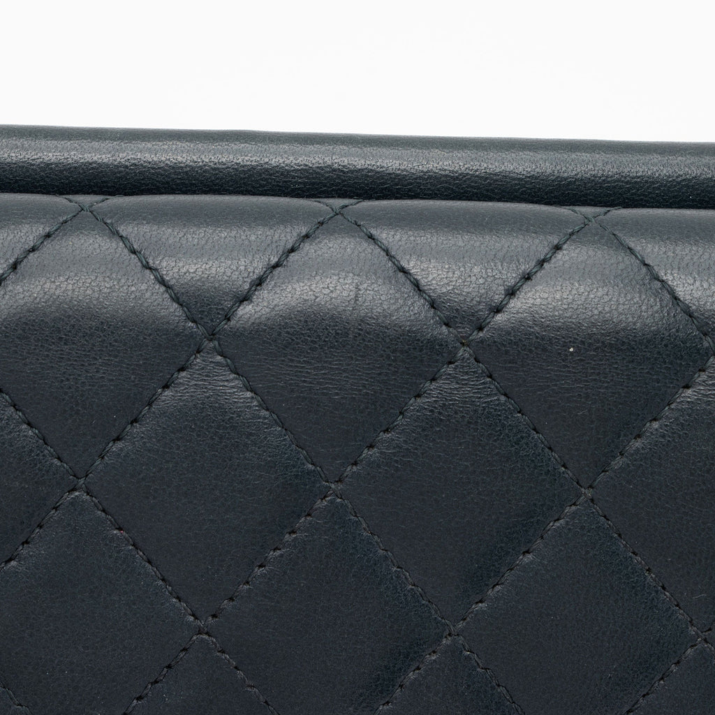 Chanel Lambskin Crossing Times Mini Flap Bag (SHF-Tv2M1K)
