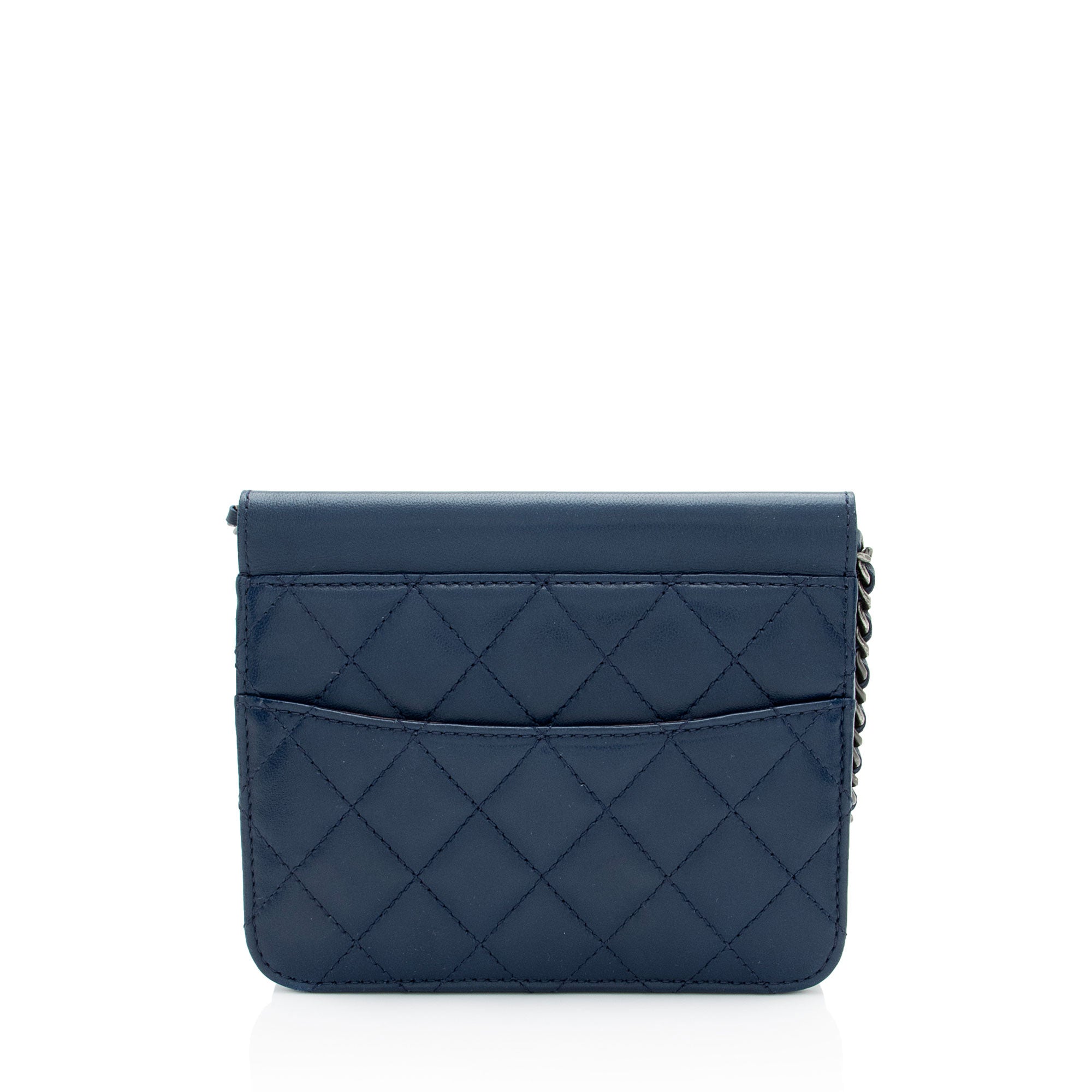 Chanel Lambskin Crossing Times Mini Flap Bag