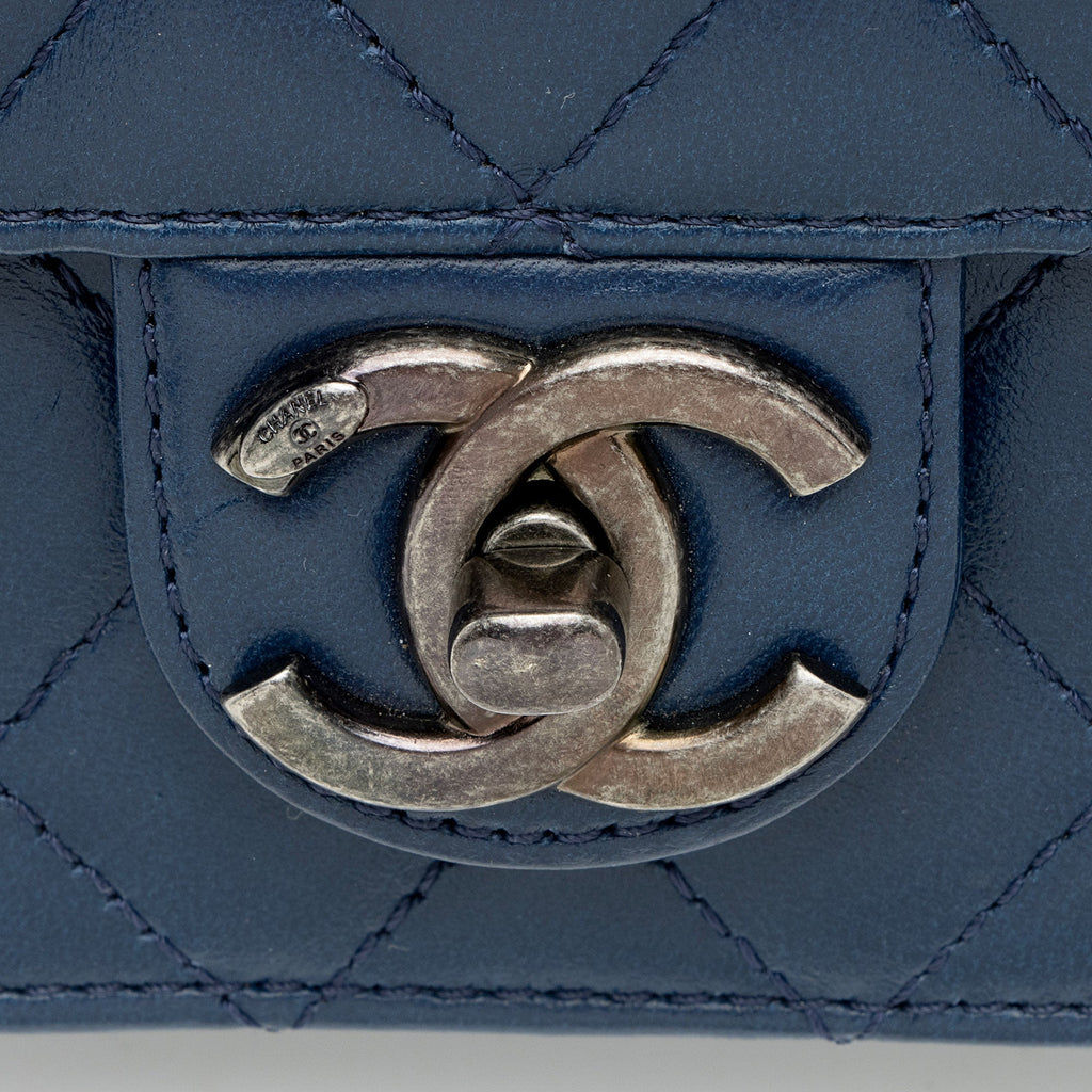 Chanel Lambskin Crossing Times Mini Flap Bag