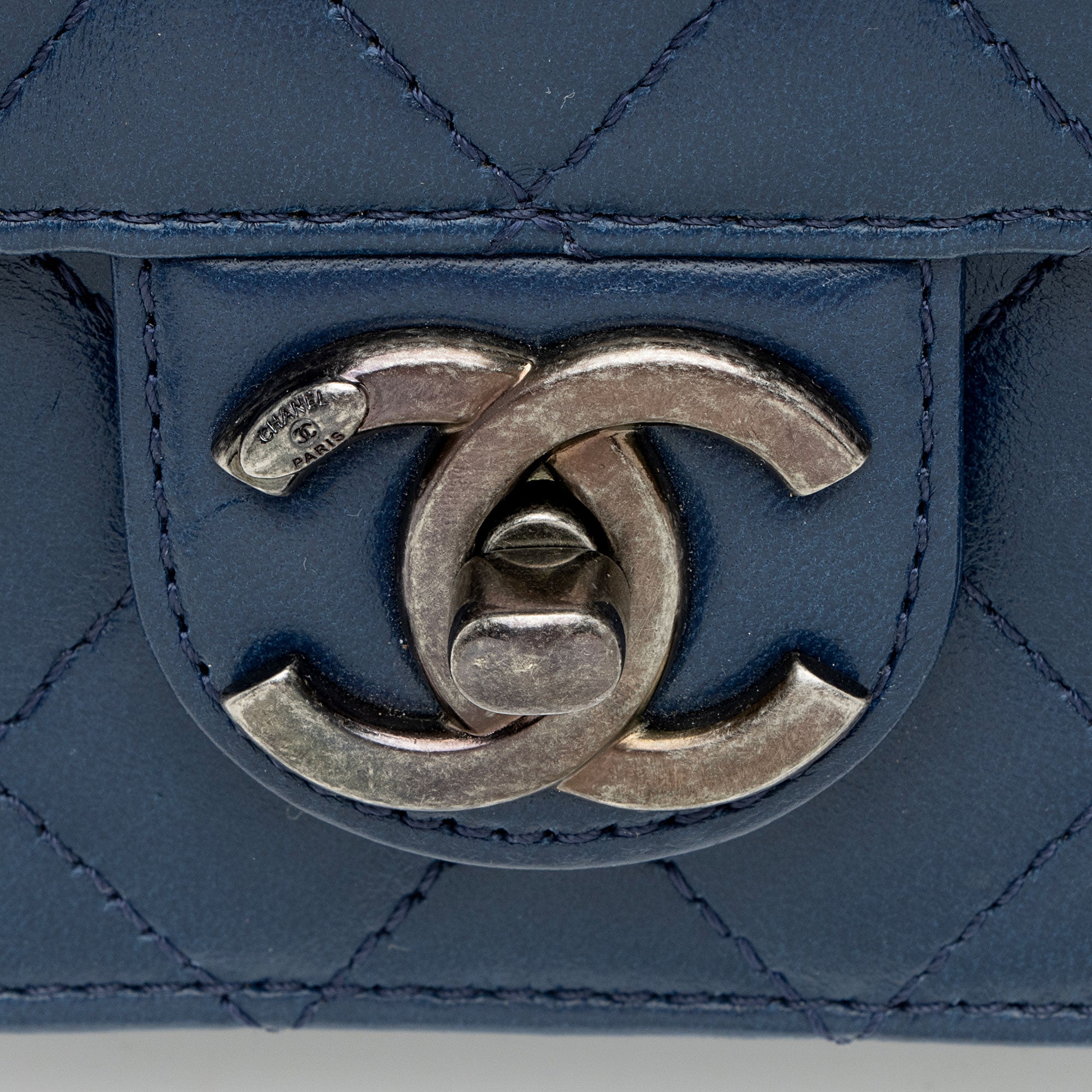 Chanel Lambskin Crossing Times Mini Flap Bag