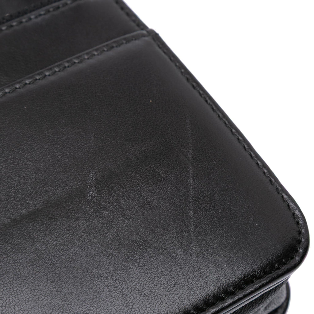 Chanel Lambskin Crystal Studded Boy Wallet on Chain