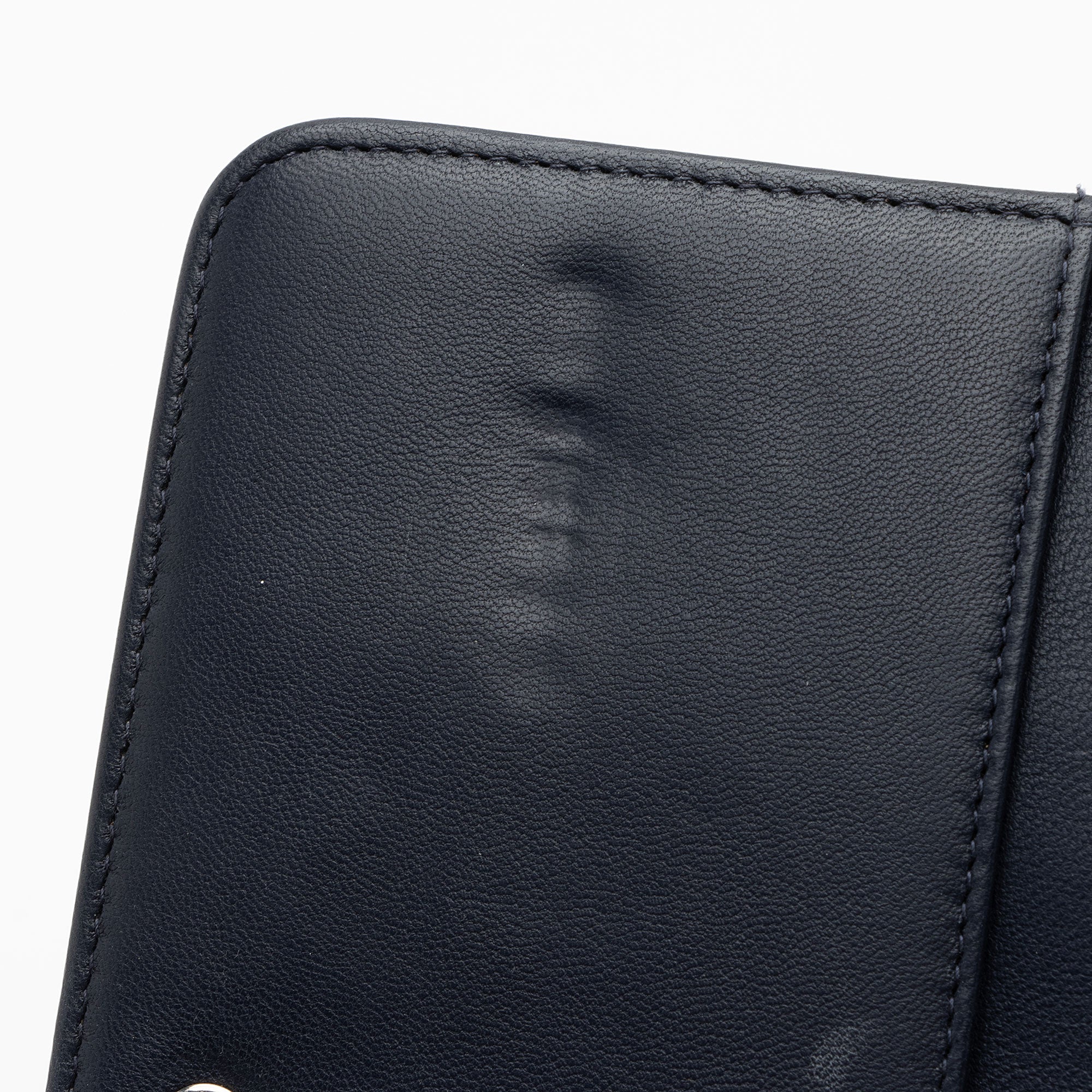 Chanel Lambskin Diamond CC Wallet on Chain