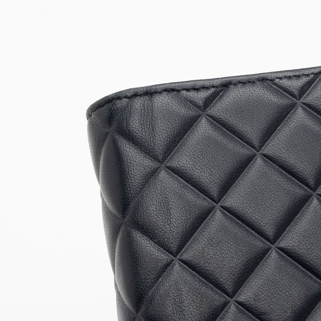 Chanel Lambskin Diamond CC Wallet on Chain