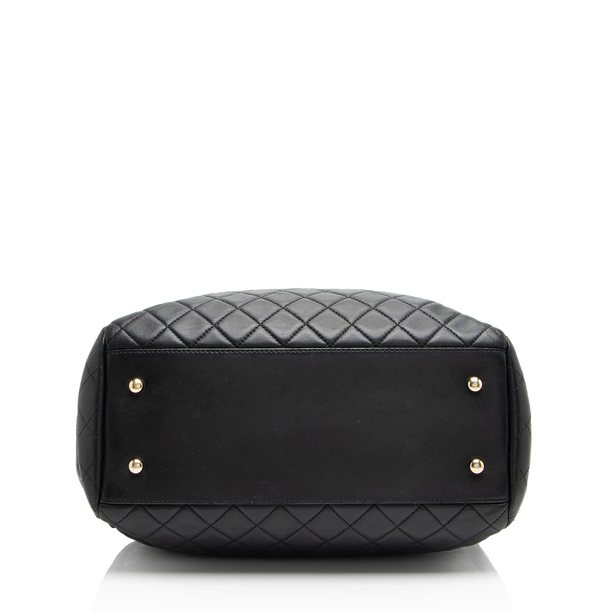 Chanel Lambskin Drawstring Bucket Bag