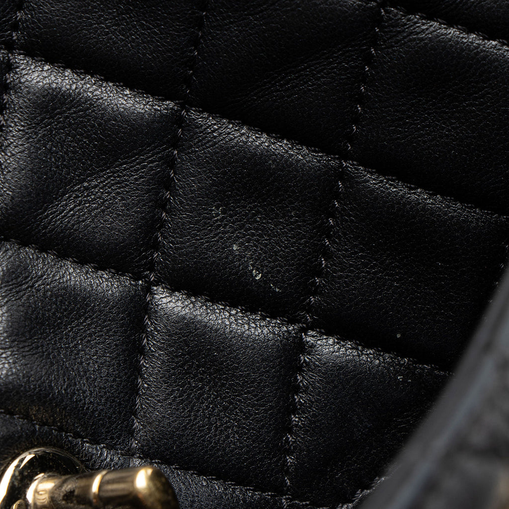 Chanel Lambskin Drawstring Bucket Bag