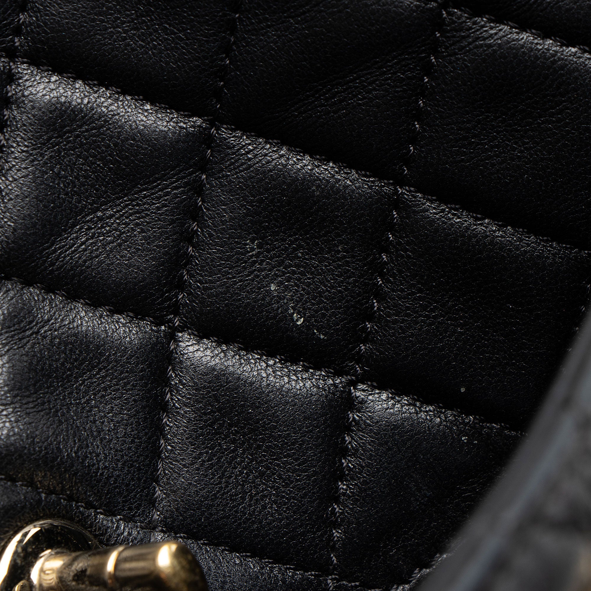 Chanel Lambskin Drawstring Bucket Bag