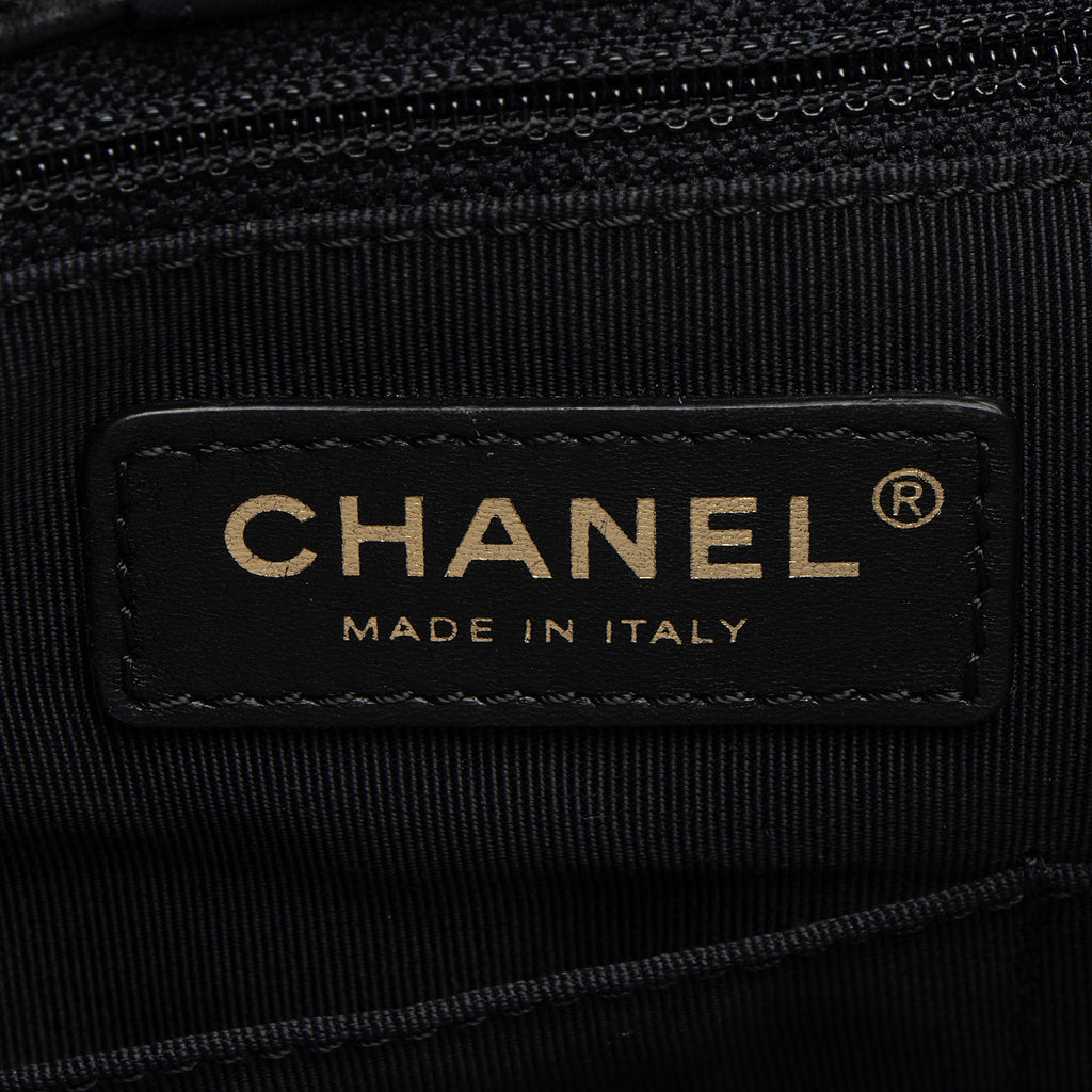 Chanel Lambskin Drawstring Bucket Bag