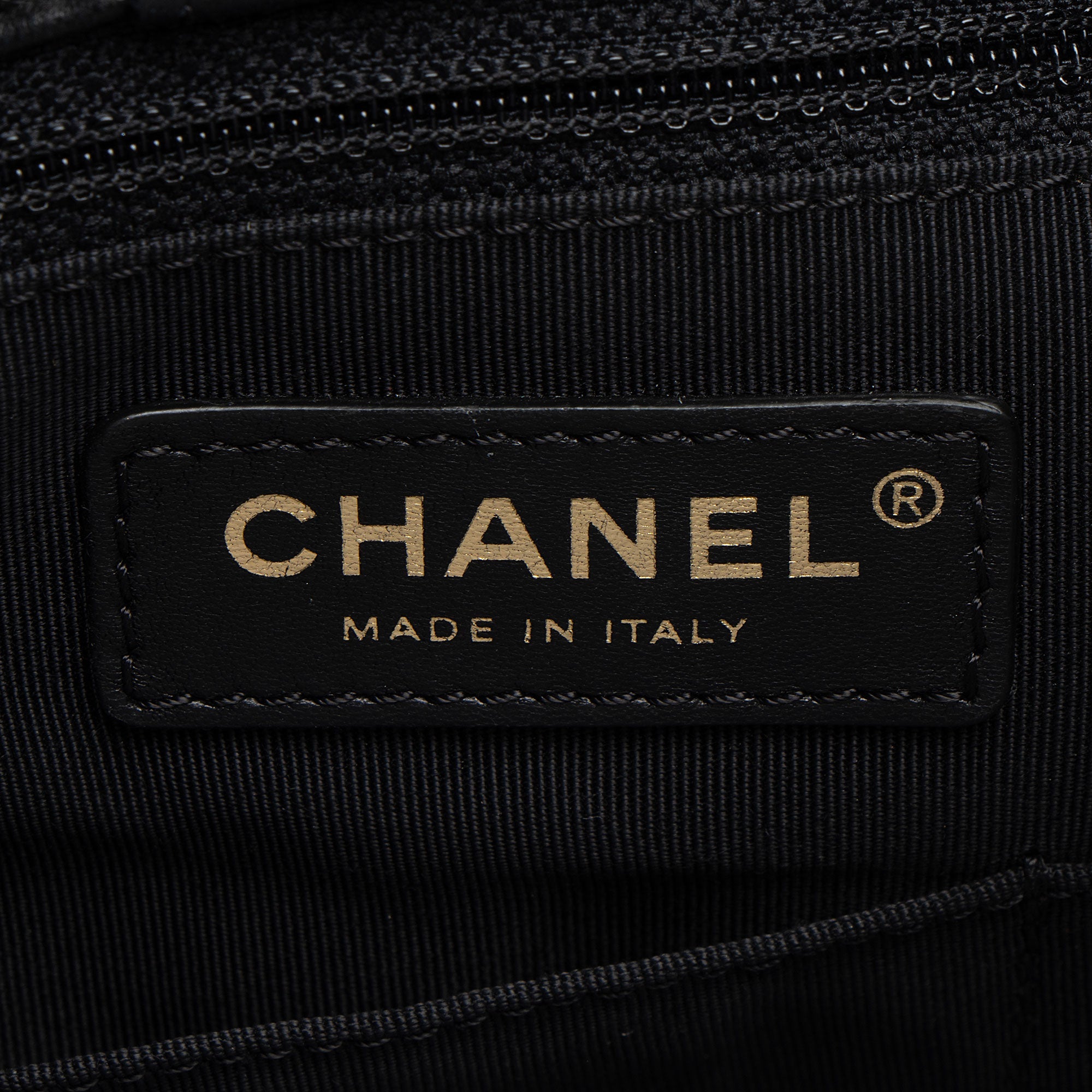 Chanel Lambskin Drawstring Bucket Bag
