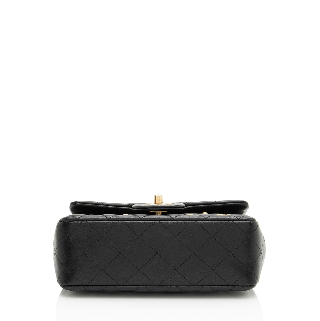 Chanel Lambskin Egyptian Amulet Rectangular Mini Flap Bag