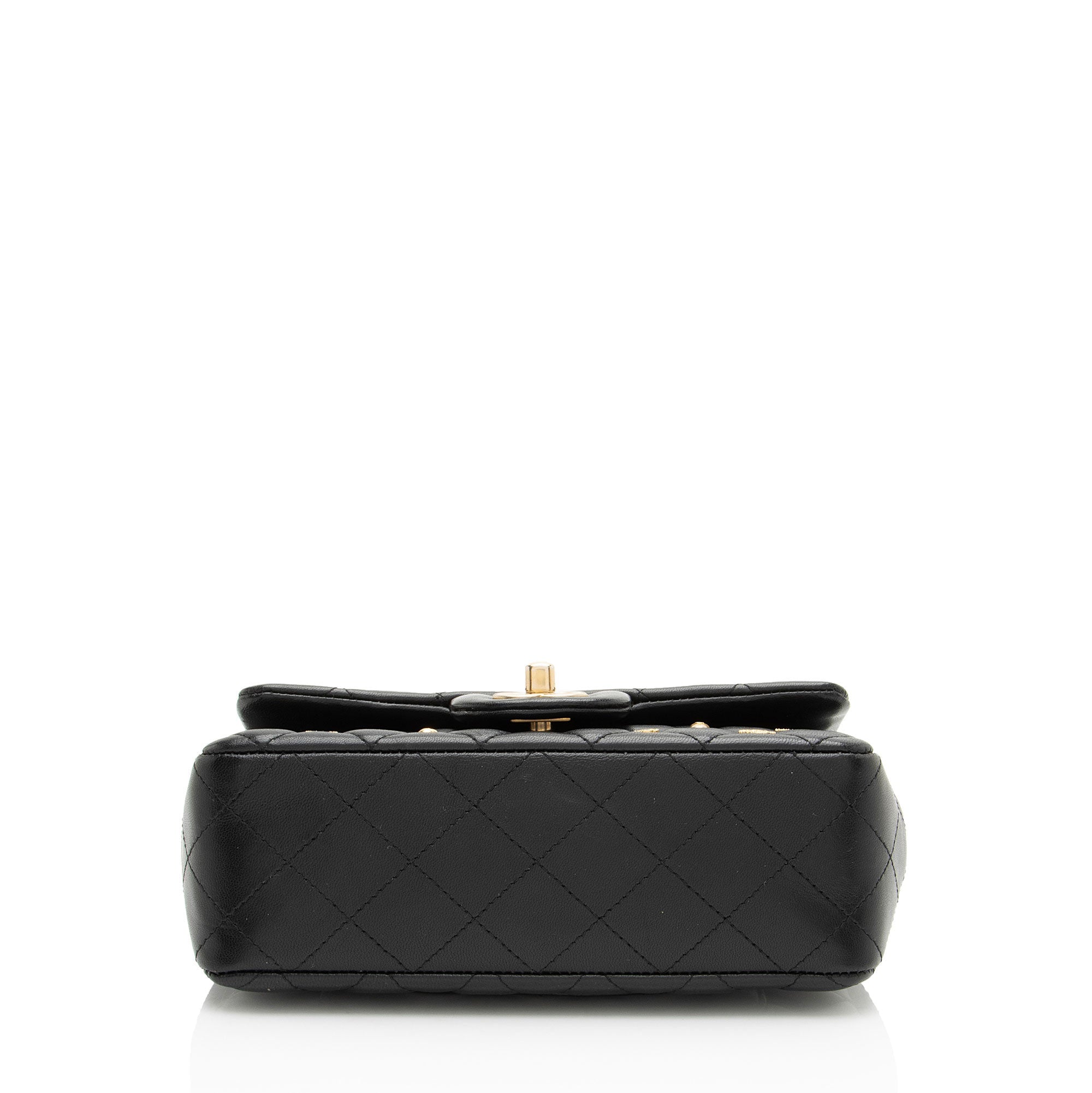 Chanel Lambskin Egyptian Amulet Rectangular Mini Flap Bag