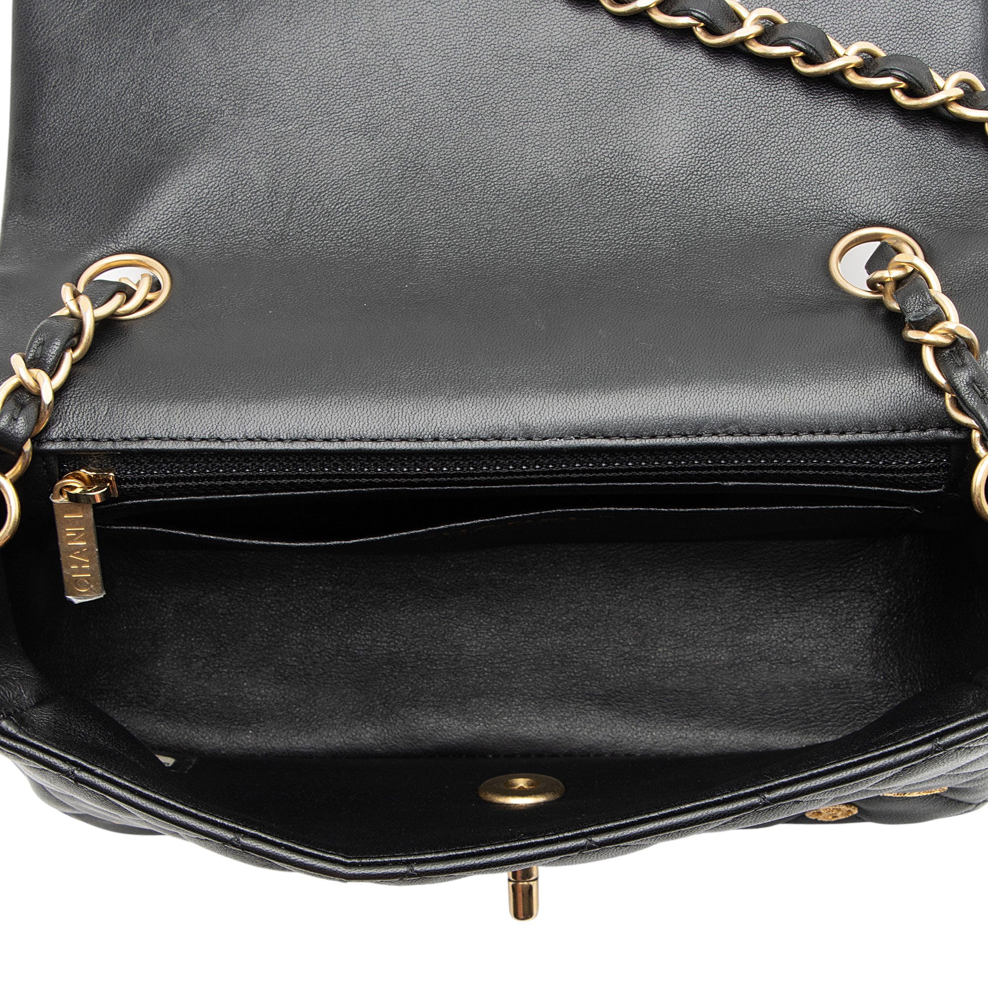 Chanel Lambskin Egyptian Amulet Rectangular Mini Flap Bag