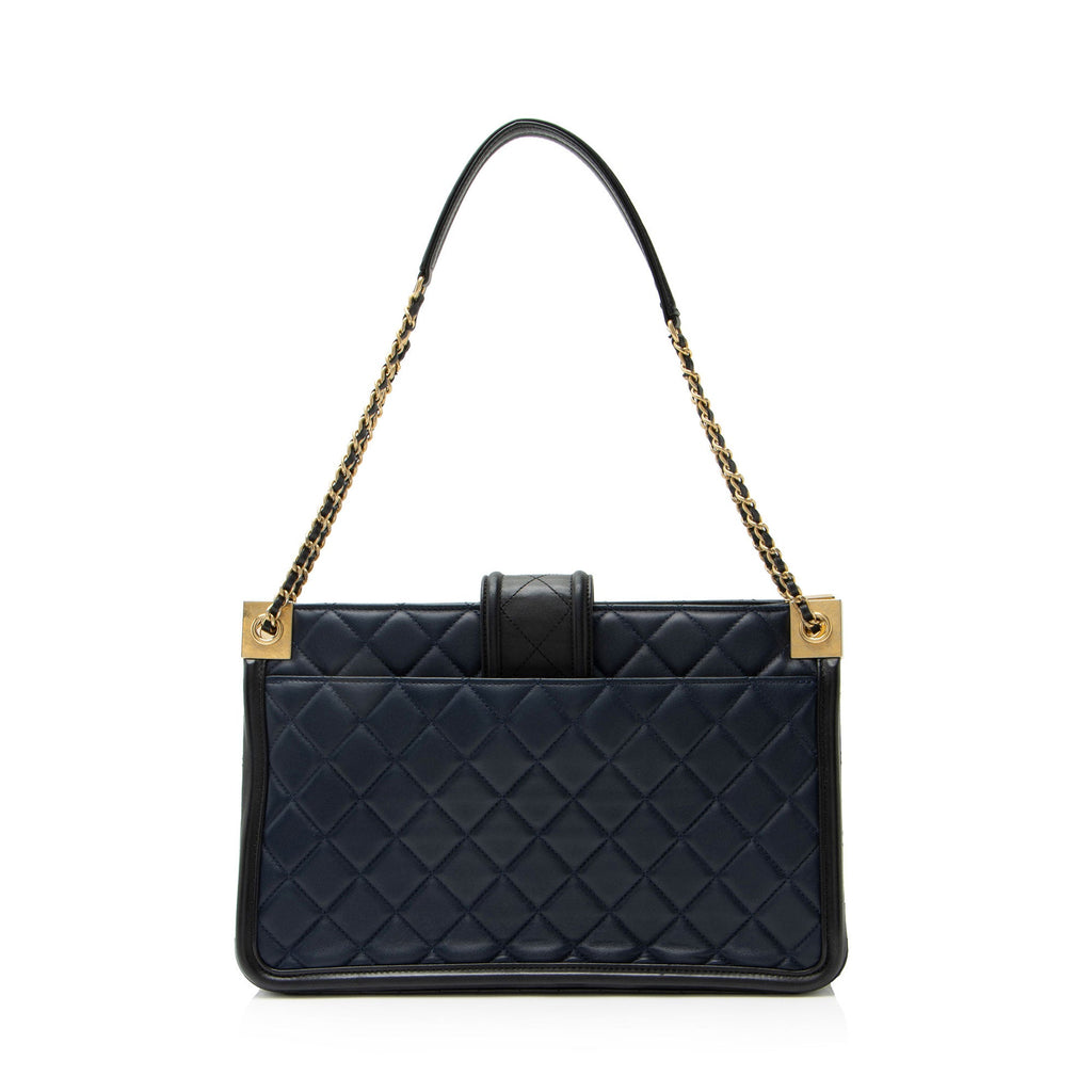 Chanel Lambskin Elegant CC Large Shopping Tote