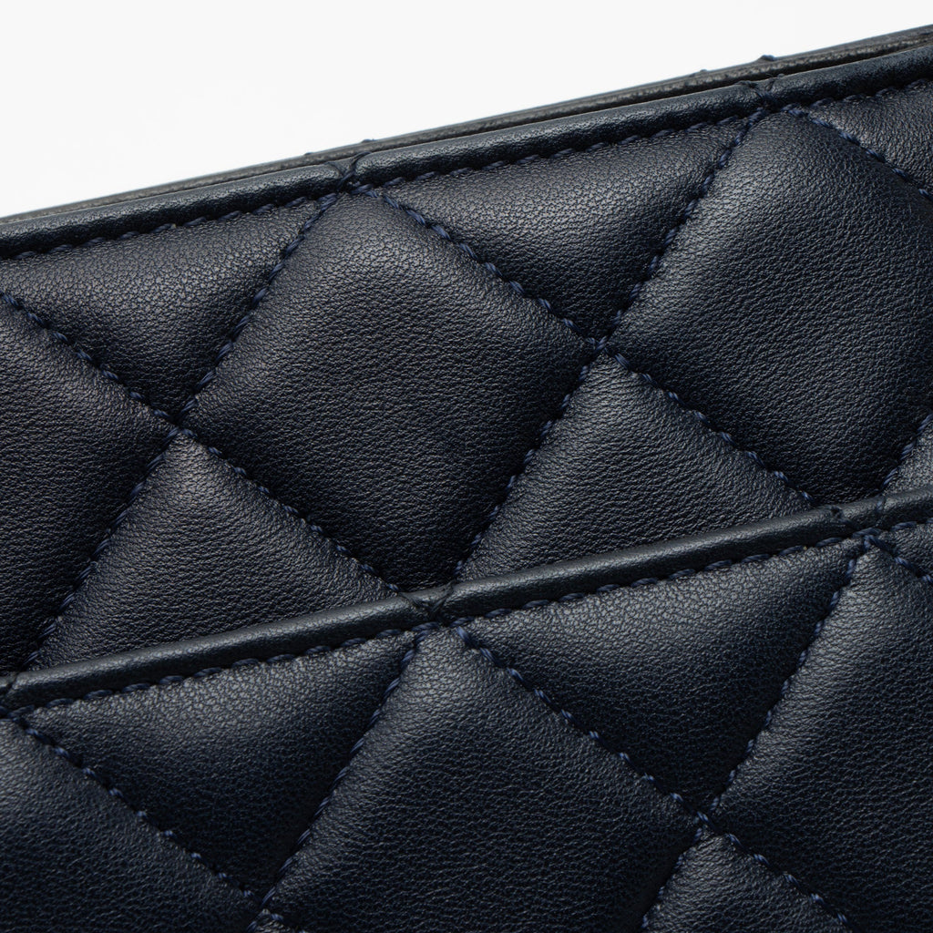 Chanel Lambskin Elegant CC Large Shopping Tote
