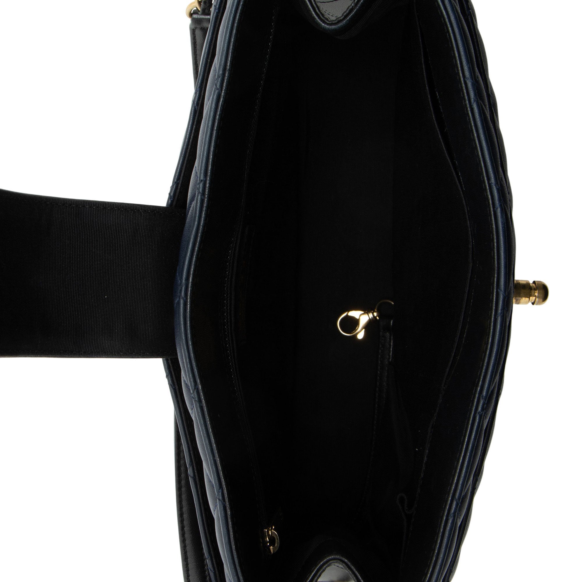Chanel Lambskin Elegant CC Large Shopping Tote