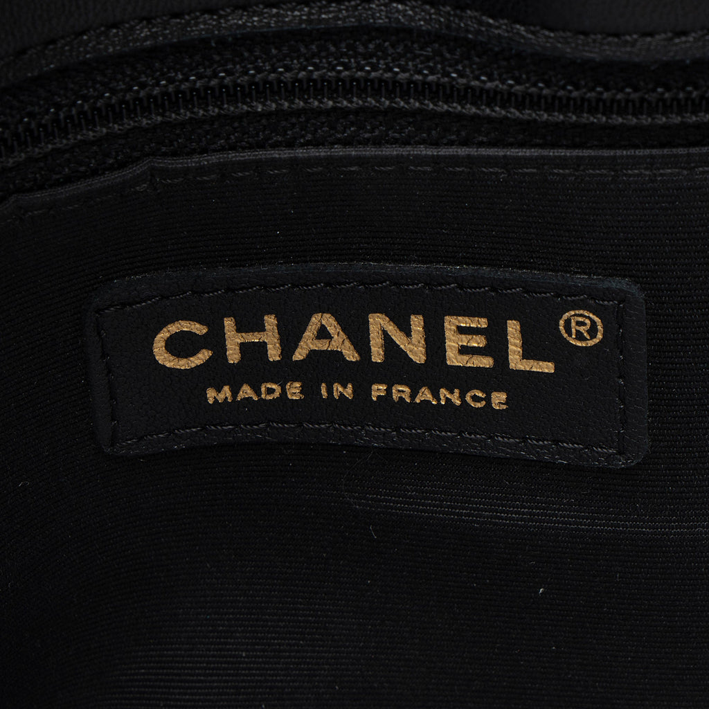 Chanel Lambskin Elegant CC Large Shopping Tote