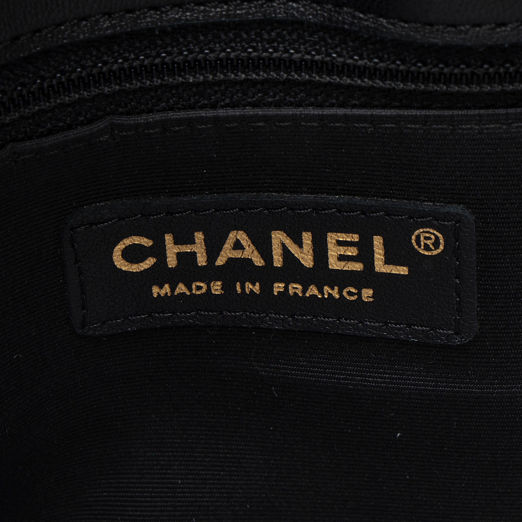 Chanel Lambskin Elegant CC Large Shopping Tote