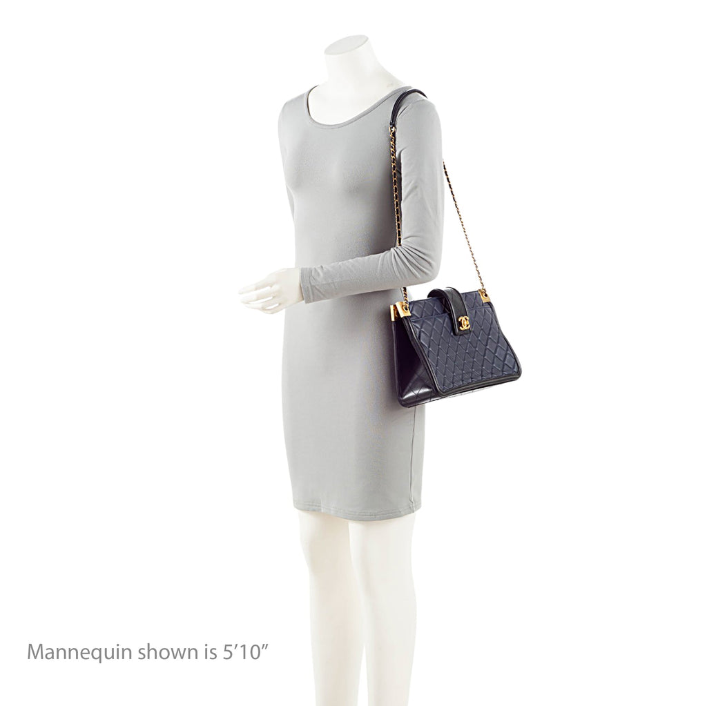 Chanel Lambskin Elegant CC Large Shopping Tote