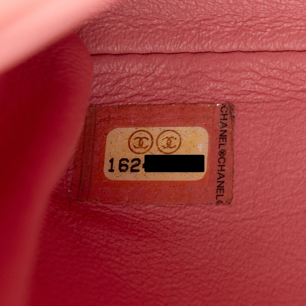 Chanel Lambskin Flap Clutch on Chain (SHF-1nJPM6)