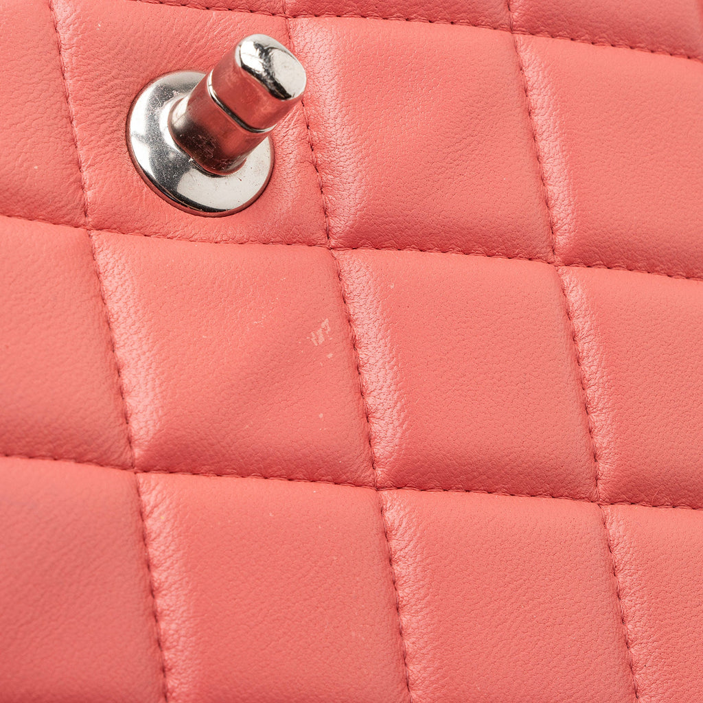 Chanel Lambskin Flap Clutch on Chain (SHF-1nJPM6)