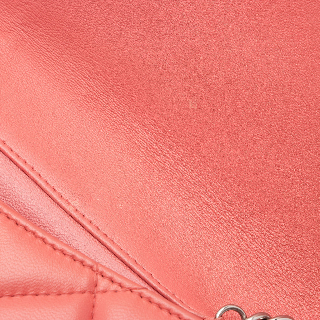 Chanel Lambskin Flap Clutch on Chain (SHF-1nJPM6)